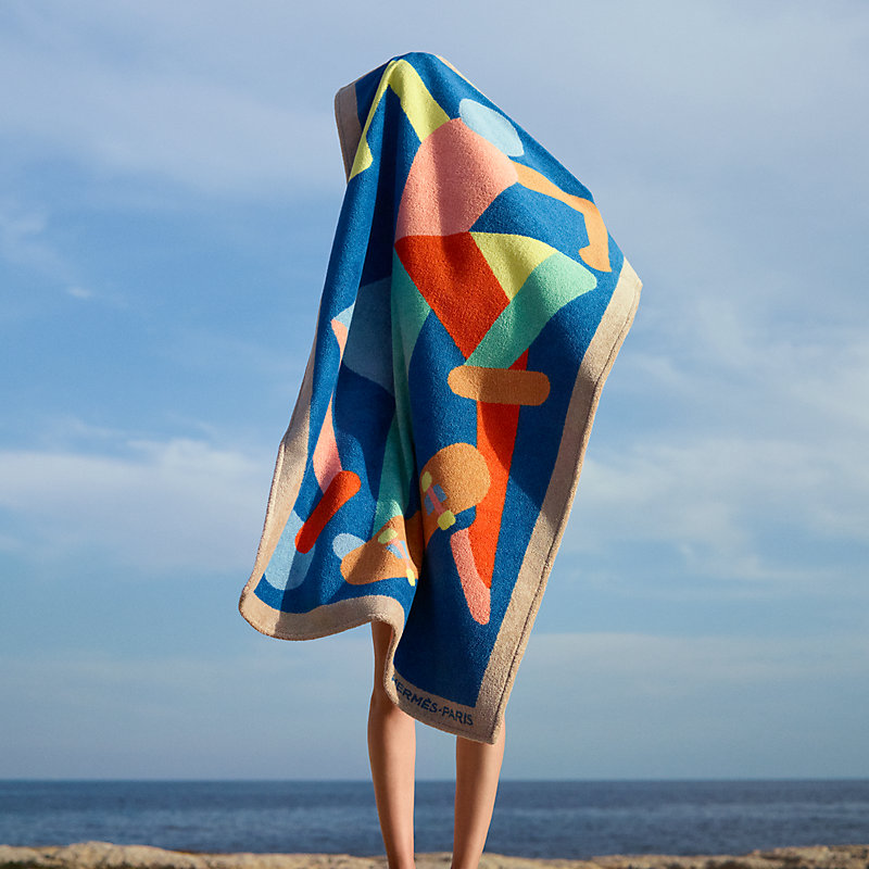 Summer Games beach towel | Hermès Mainland China